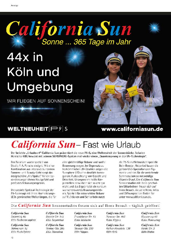 California Sun Köln